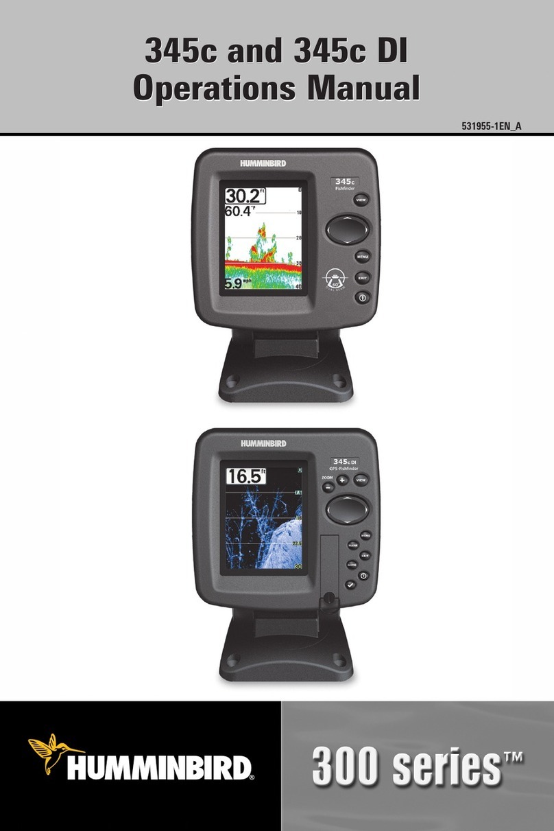 Humminbird 345C DI Operation manual