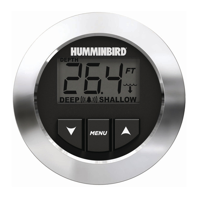 Humminbird HDR 650 Installation and operation manual
