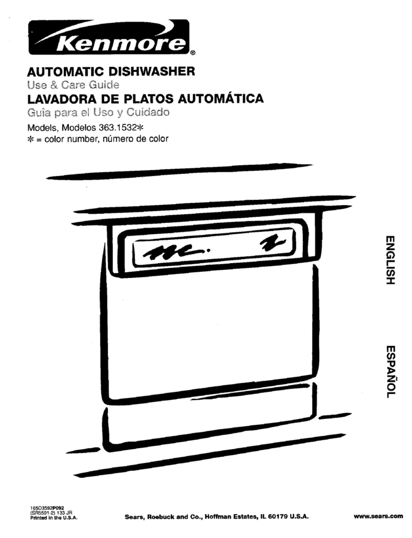 Kenmore 363.1532 Use & care guide