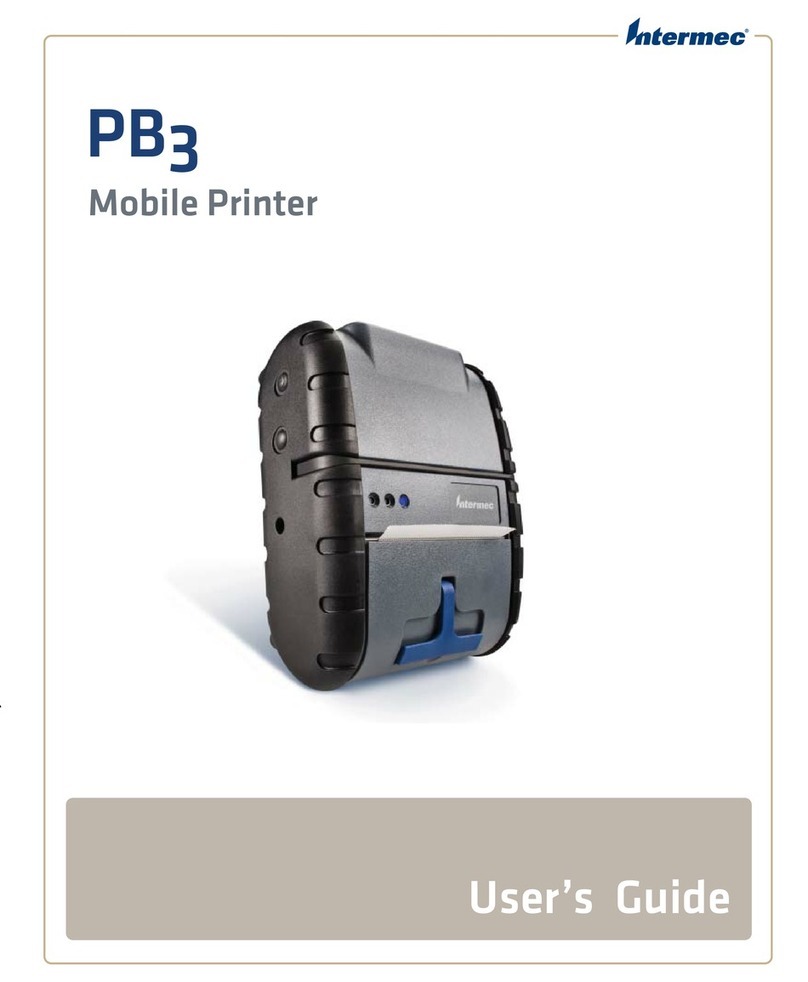 Intermec PB3 Series User manual