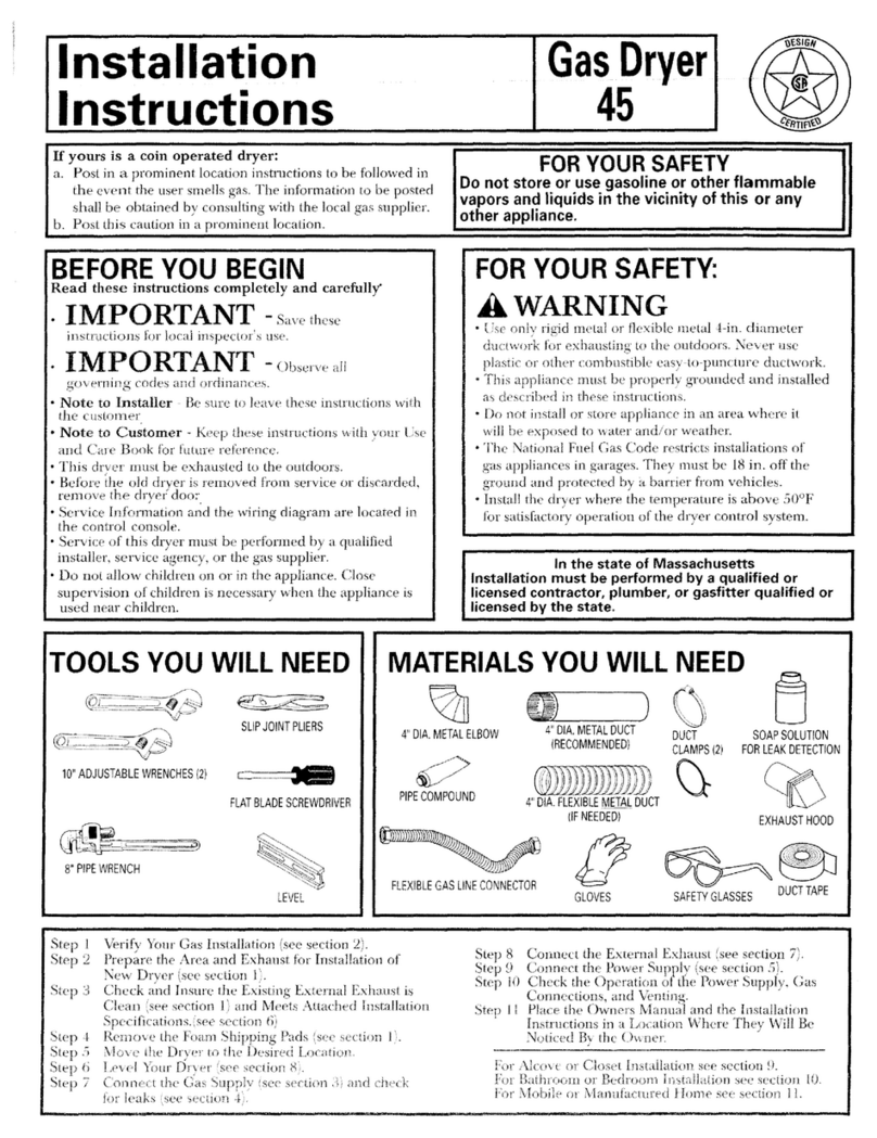 GE 31-16074 User manual