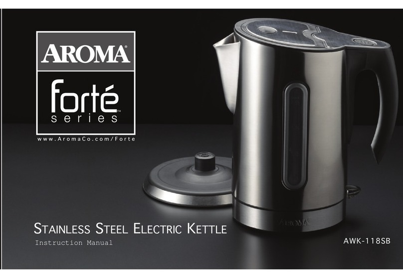 Aroma Forte AWK-118SB User manual