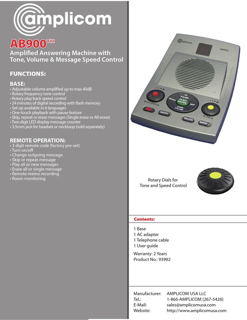 Amplicom AB900 user guide