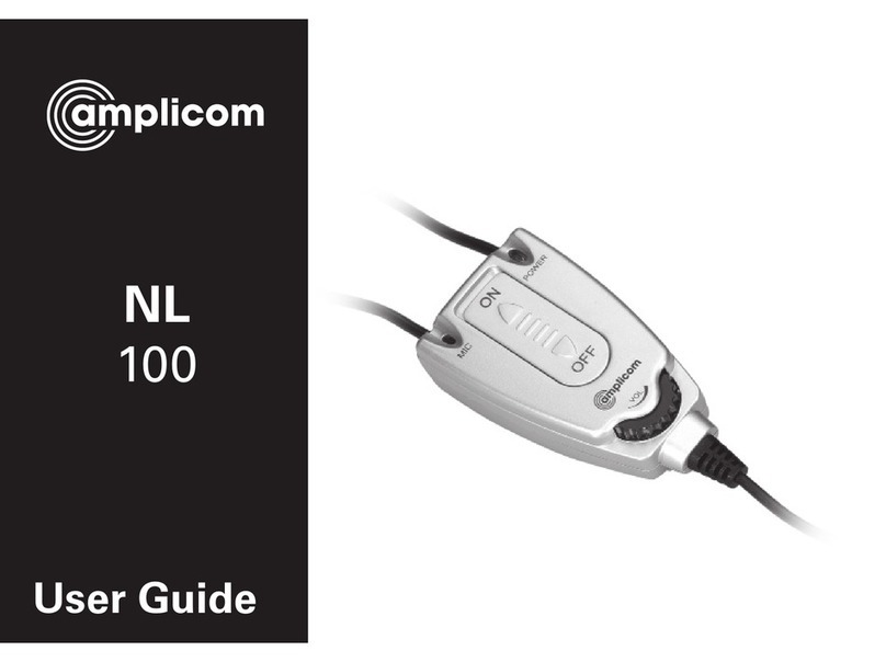 Amplicom NL 100 User manual
