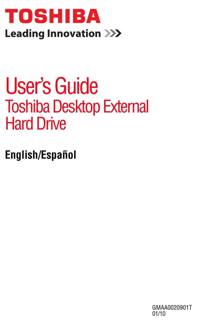 Toshiba GMAA0020901T User manual