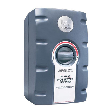 InSinkErator Model SST-FLTR Submittal sheet InSinkErator Model SST-FLTR Submittal sheet