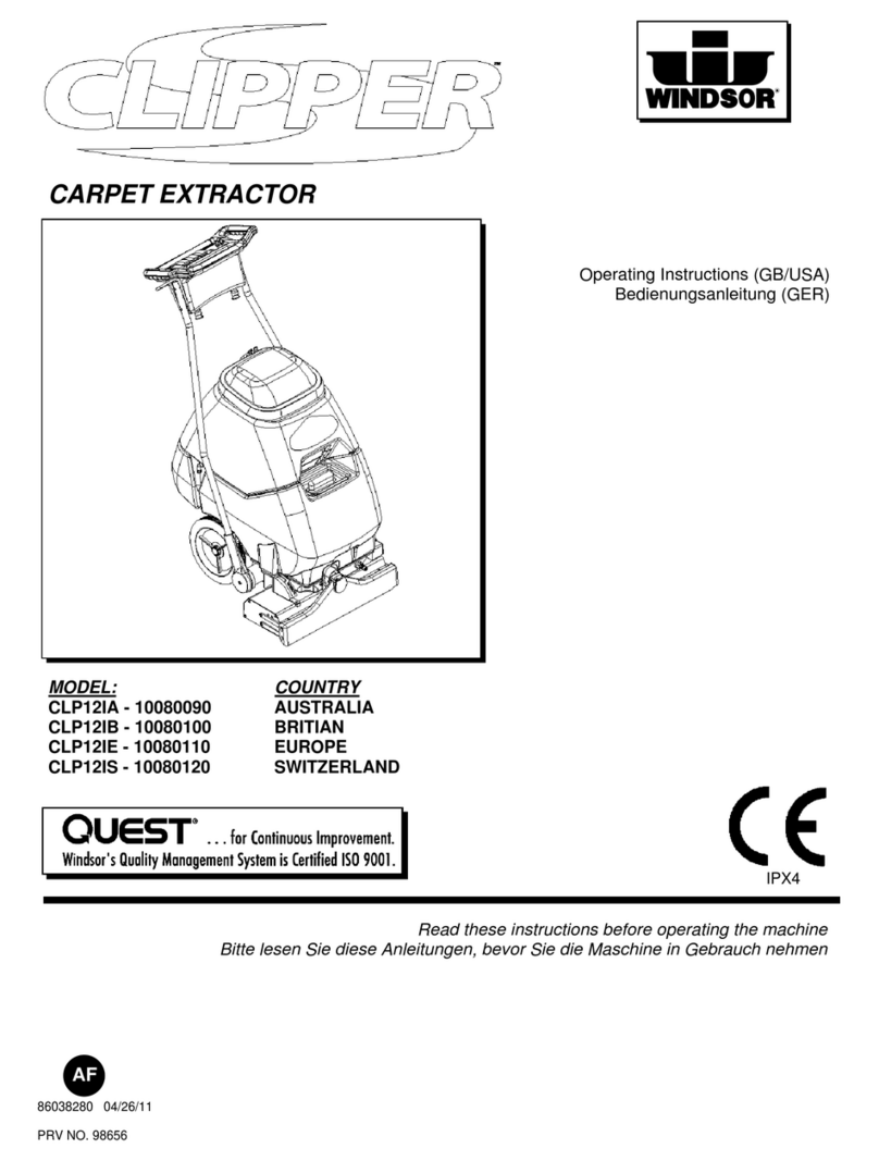 Windsor Clipper CLP12IA Specifications