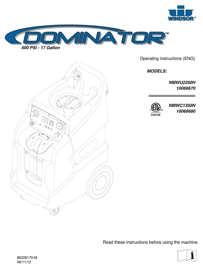 Windsor NMWU225H Operator instructions