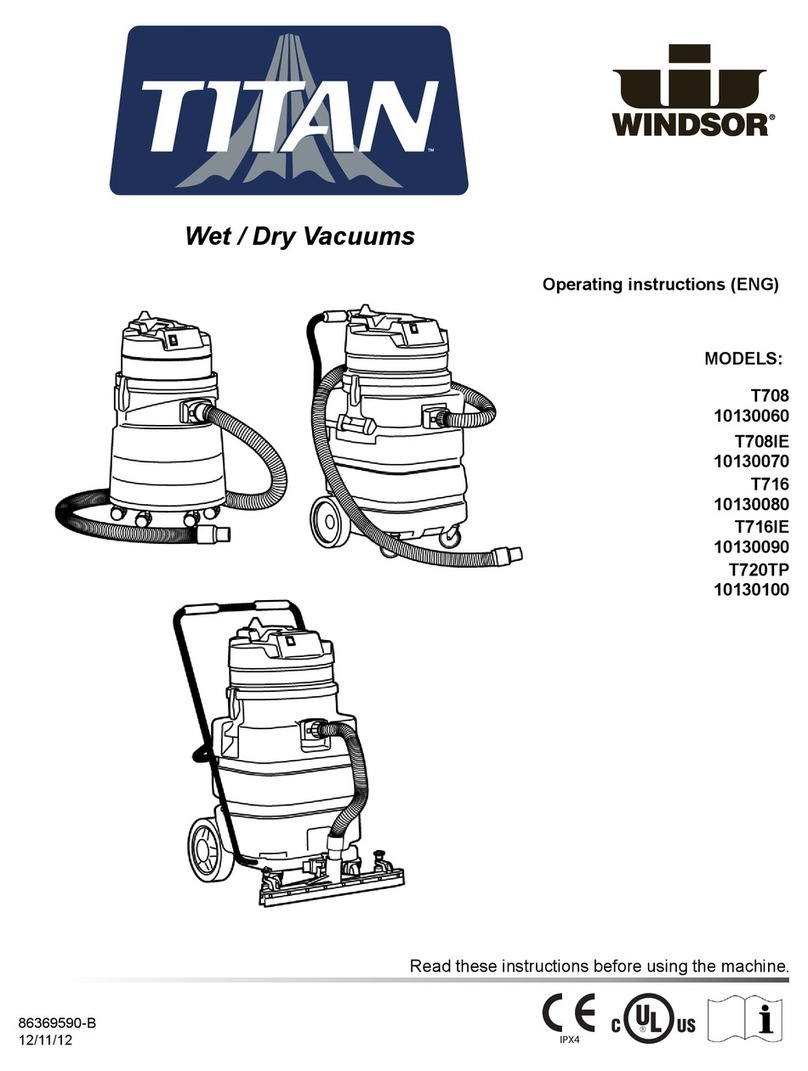 Windsor Titan T708 User manual
