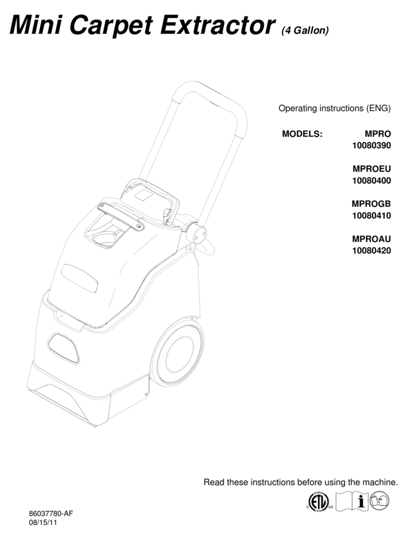 Windsor MPRO Operator instructions