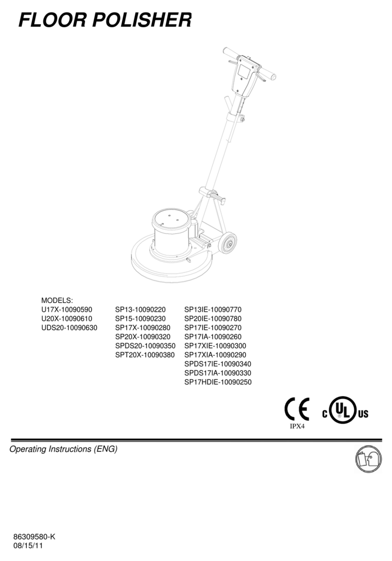 Windsor U17X User manual