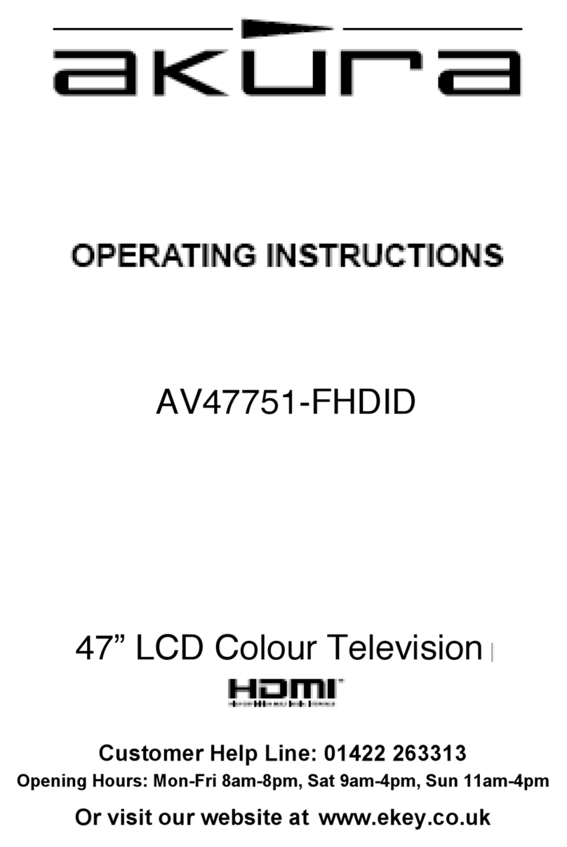 Akura AV47751-FHDID operating instructions