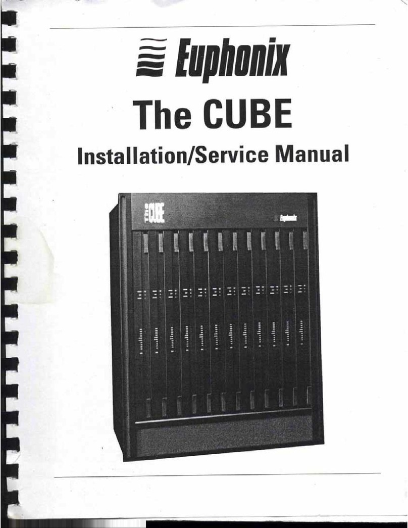 Euphonix The CUBE User manual