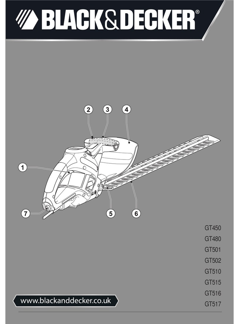 Black & Decker GT450 User manual