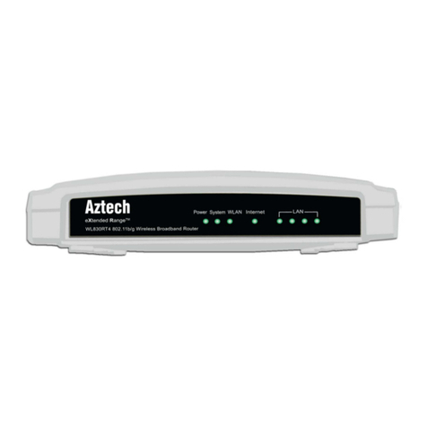 Aztech WL830RT4 Instructions for use Aztech WL830RT4 Instructions for use