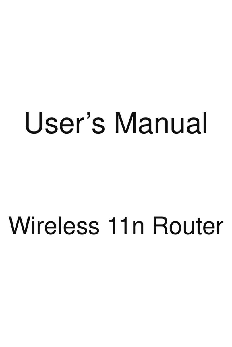 Aceex 11n Wireless Router User manual