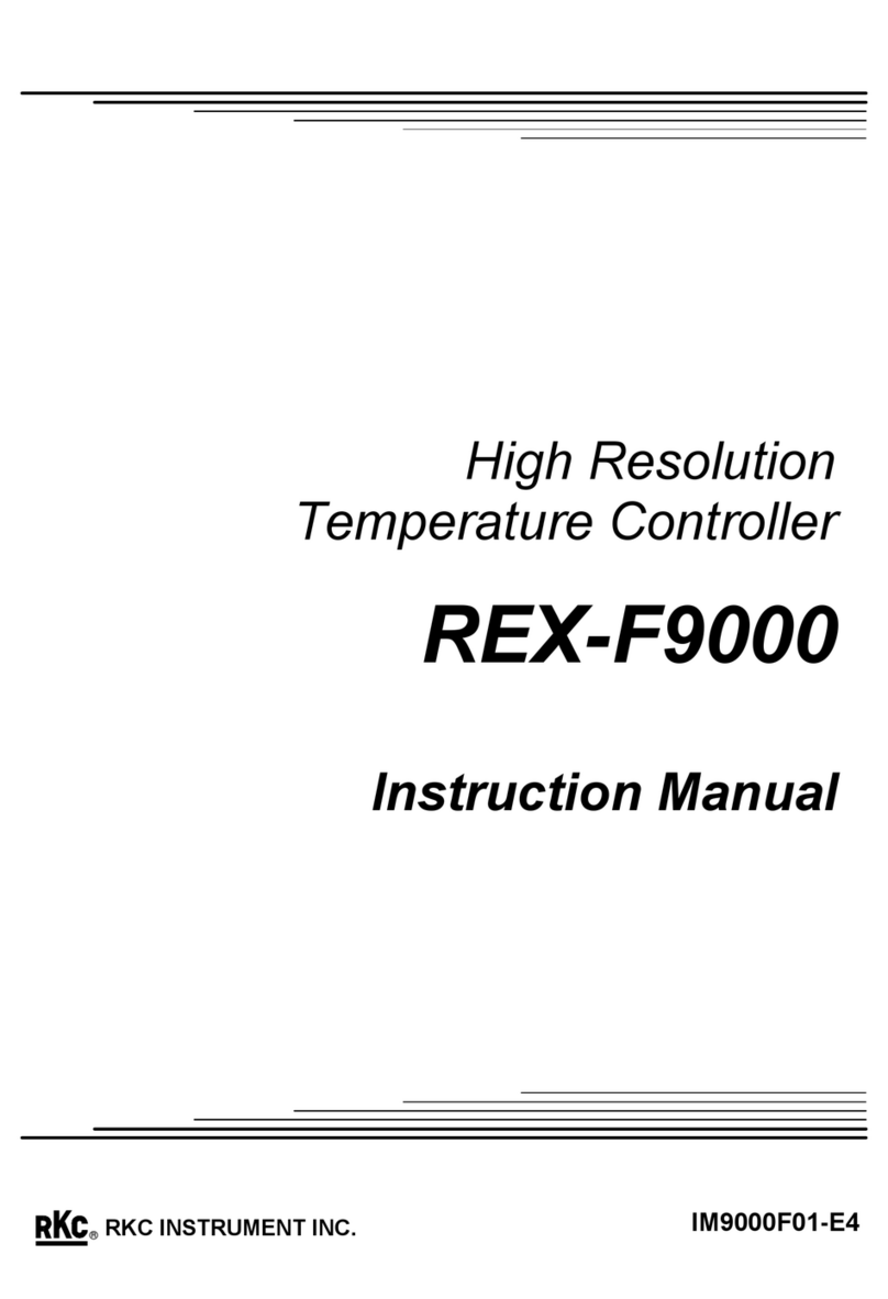 RKC INSTRUMENT REX-F9000 User manual