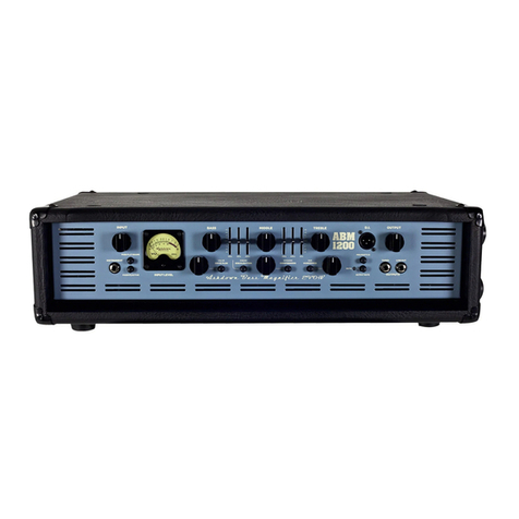 Ashdown Kidd G-1508 Combos operating instructions