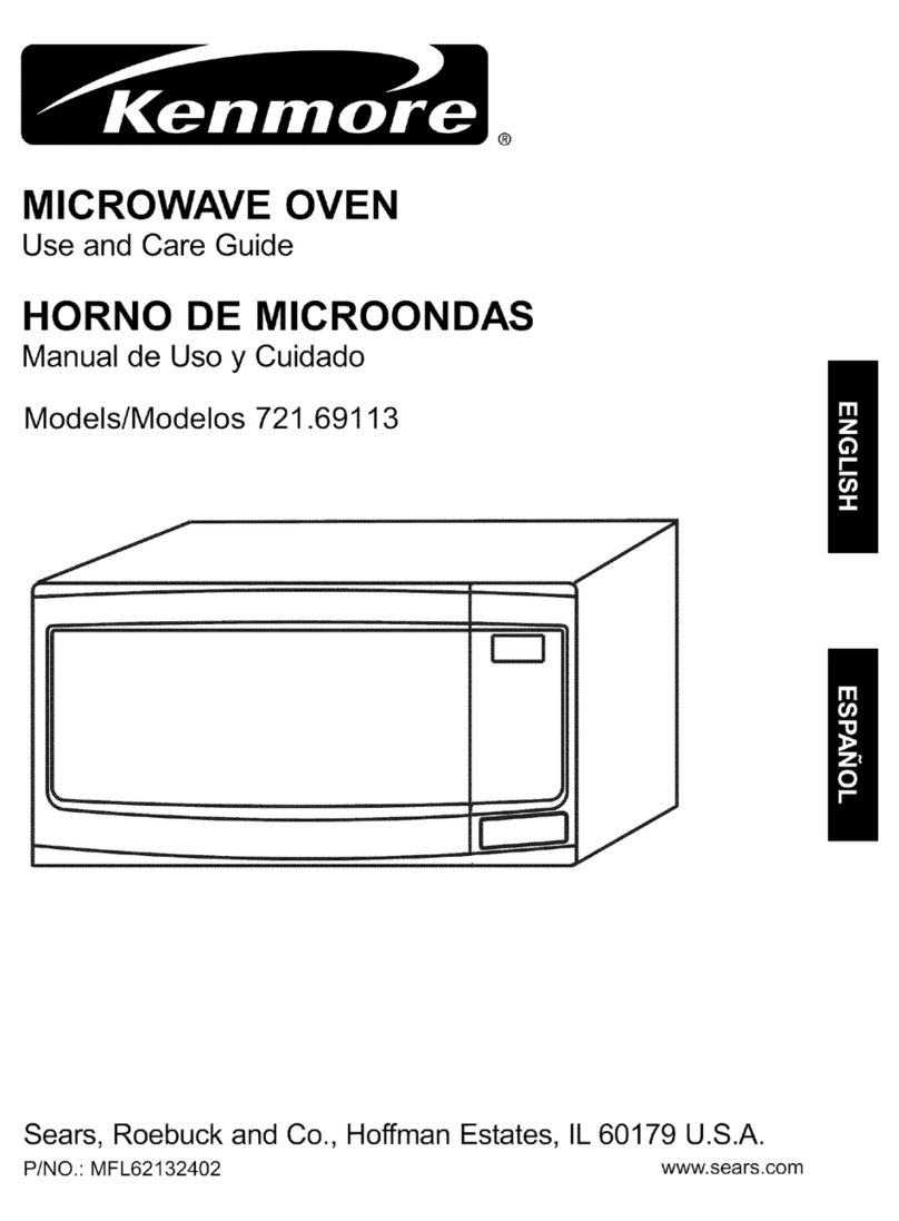 Kenmore 721.69113 User manual