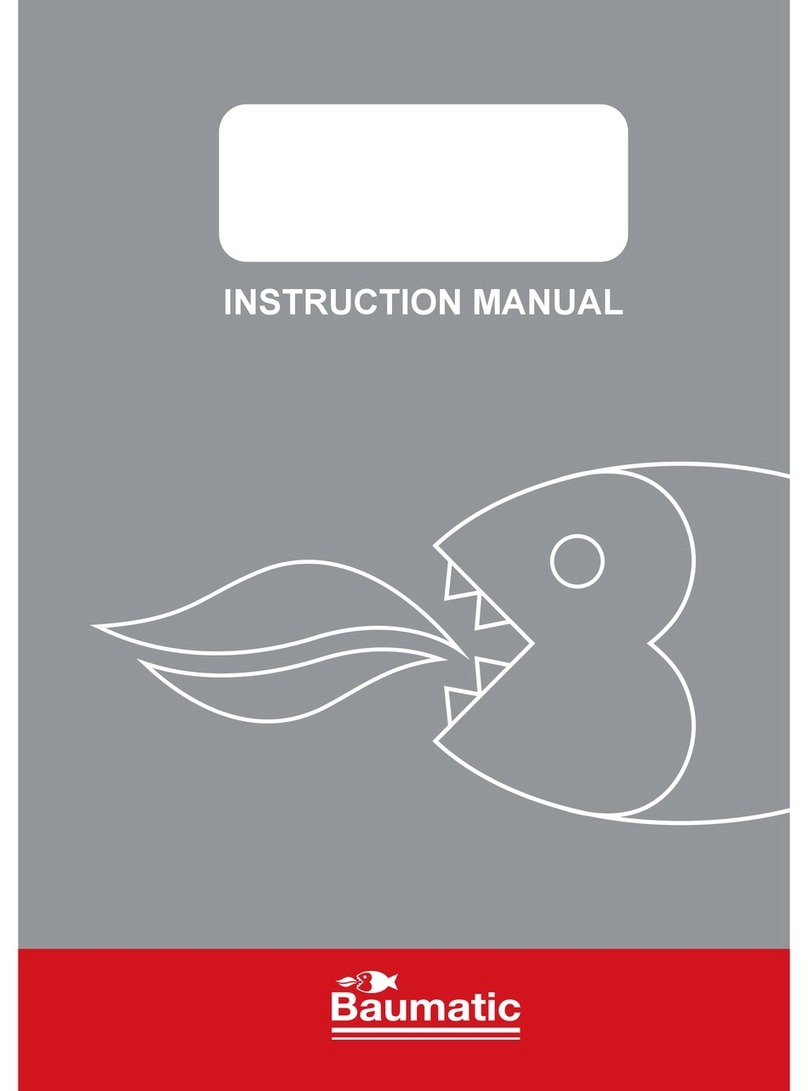 Baumatic BD15TS instruction manual