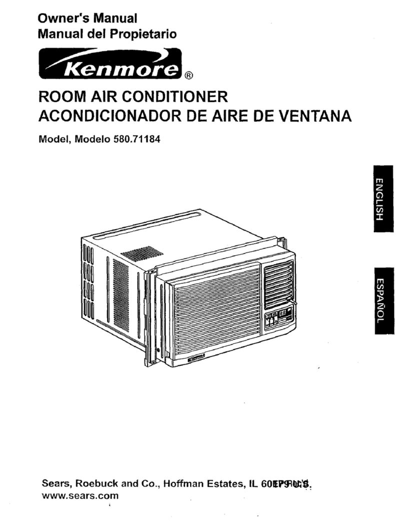 Kenmore 580.71184 User manual