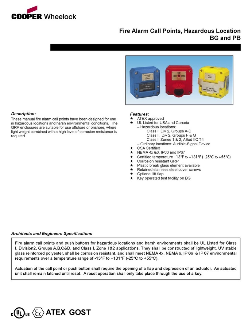Cooper Wheelock BG manual&nbsp;