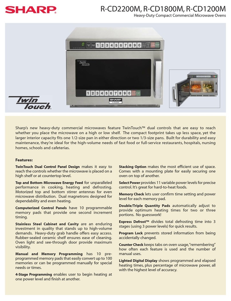 Sharp Twin Touch R-CD2200M quick guide