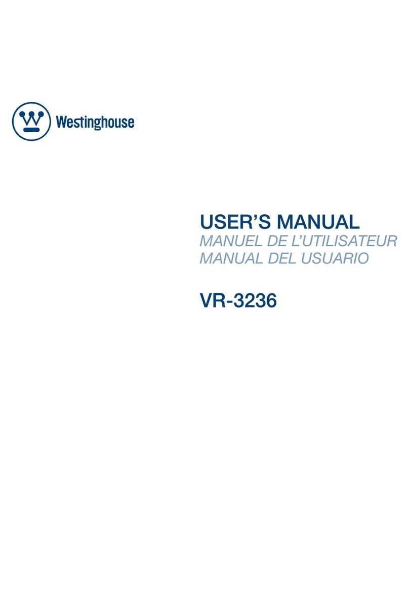 Westinghouse VR-3226 User manual