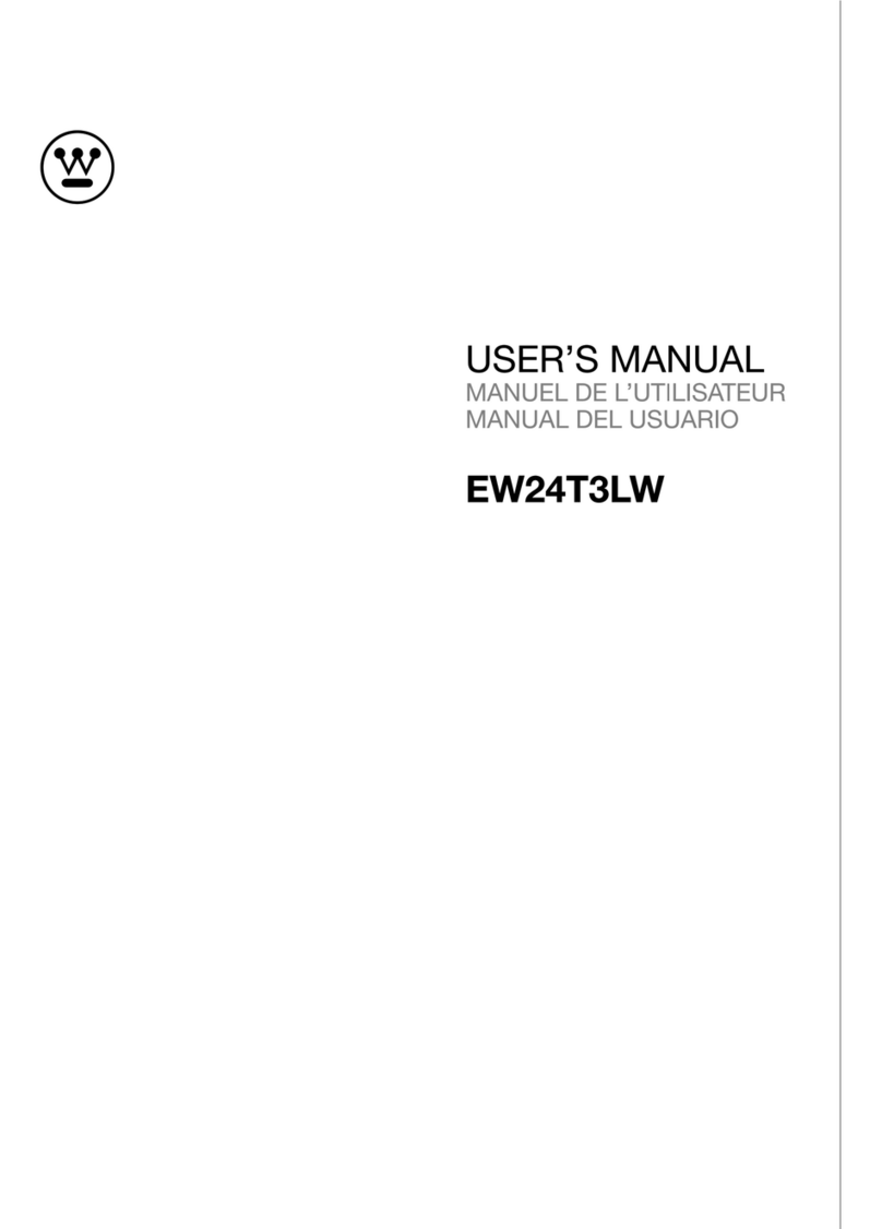 Westinghouse EW24T3LW User manual Westinghouse EW24T3LW User manual