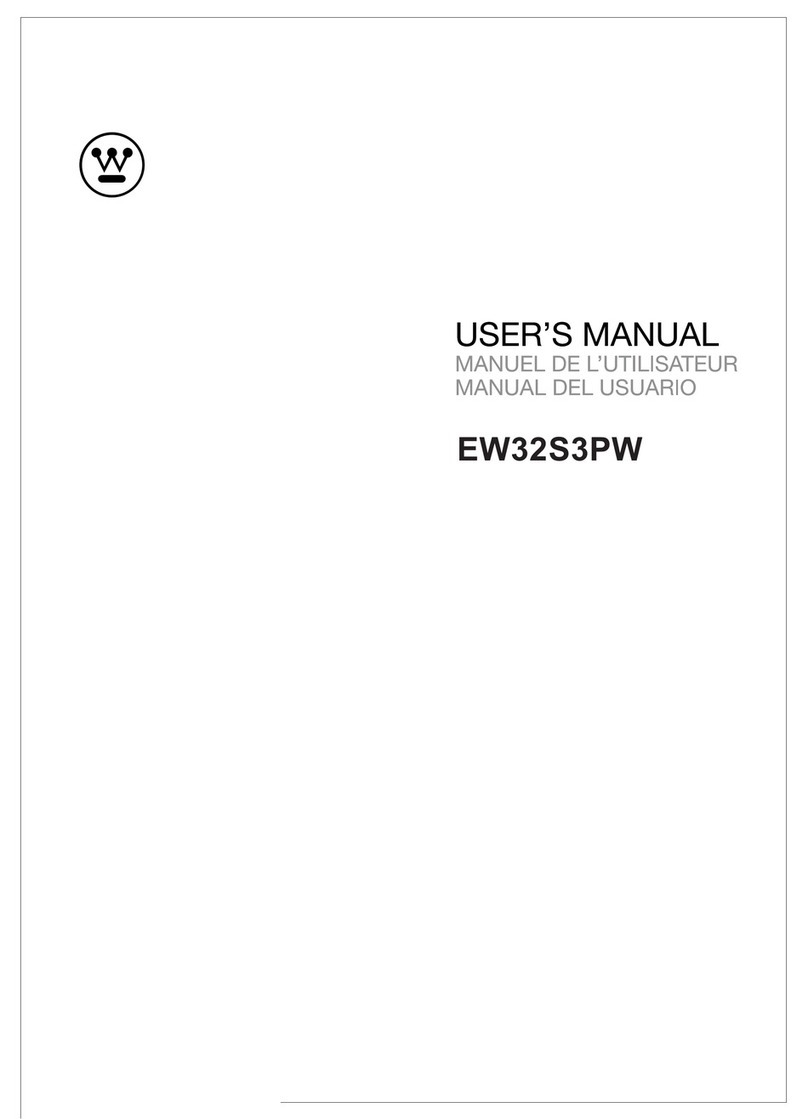 Westinghouse EW32S3PW User manual