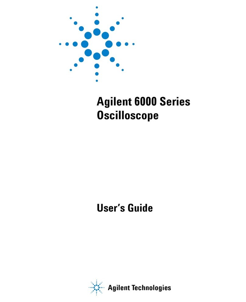 Agilent Technologies InfiniiVision 6000 Series User manual