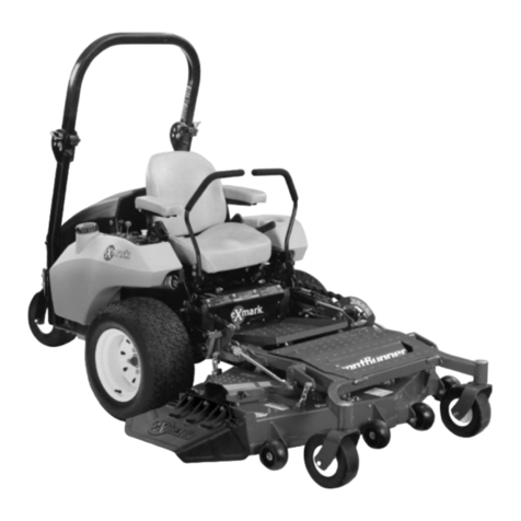 Exmark Frontrunner 720,000 & Higher Serial Nos. User manual Exmark Frontrunner 720,000 & Higher Serial Nos. User manual