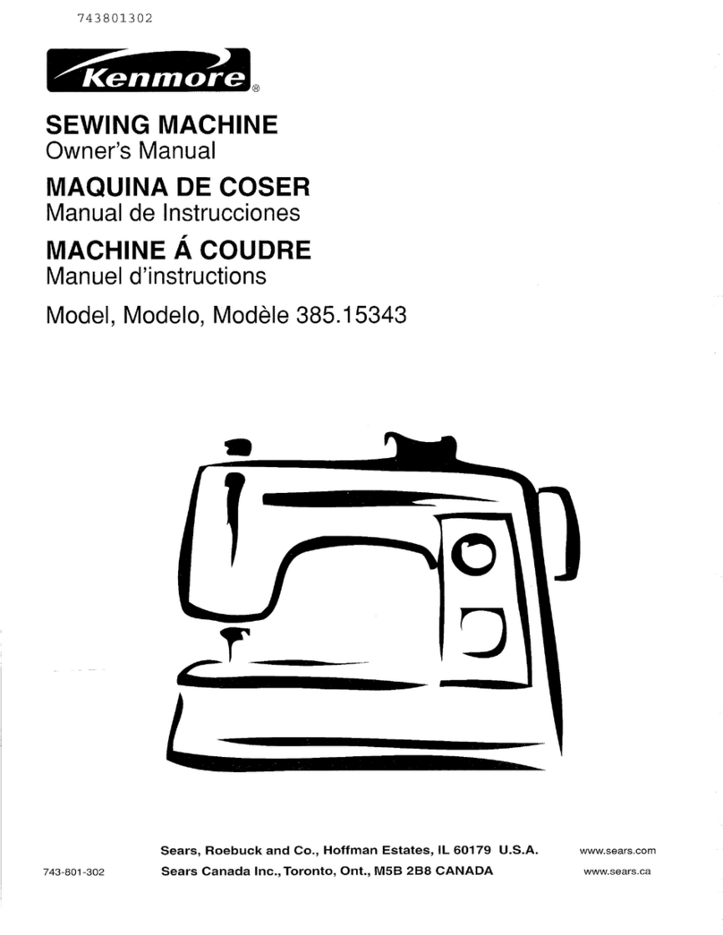 Kenmore 385.15343 owner's manual