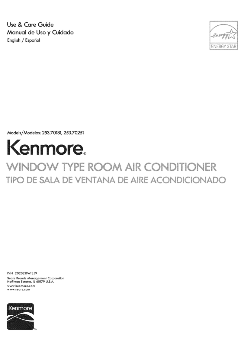Kenmore 253.70181 Use & care guide