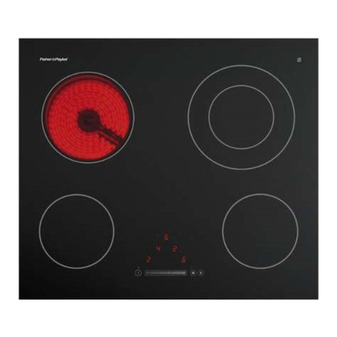 Fisher & Paykel CE604DT Mounting instructions