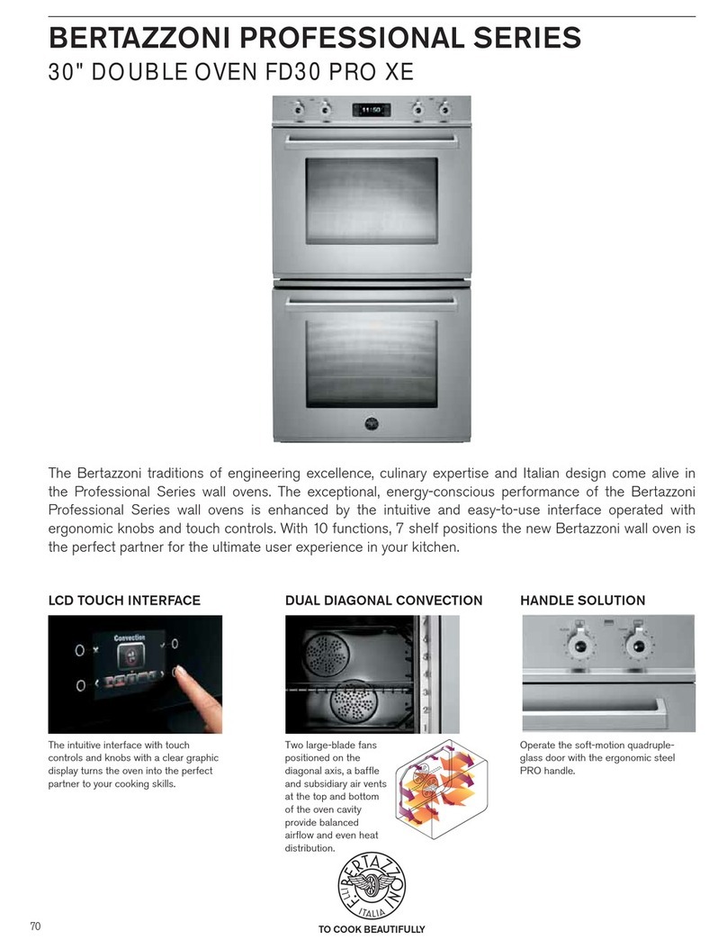 Bertazzoni FD30PROXE User manual