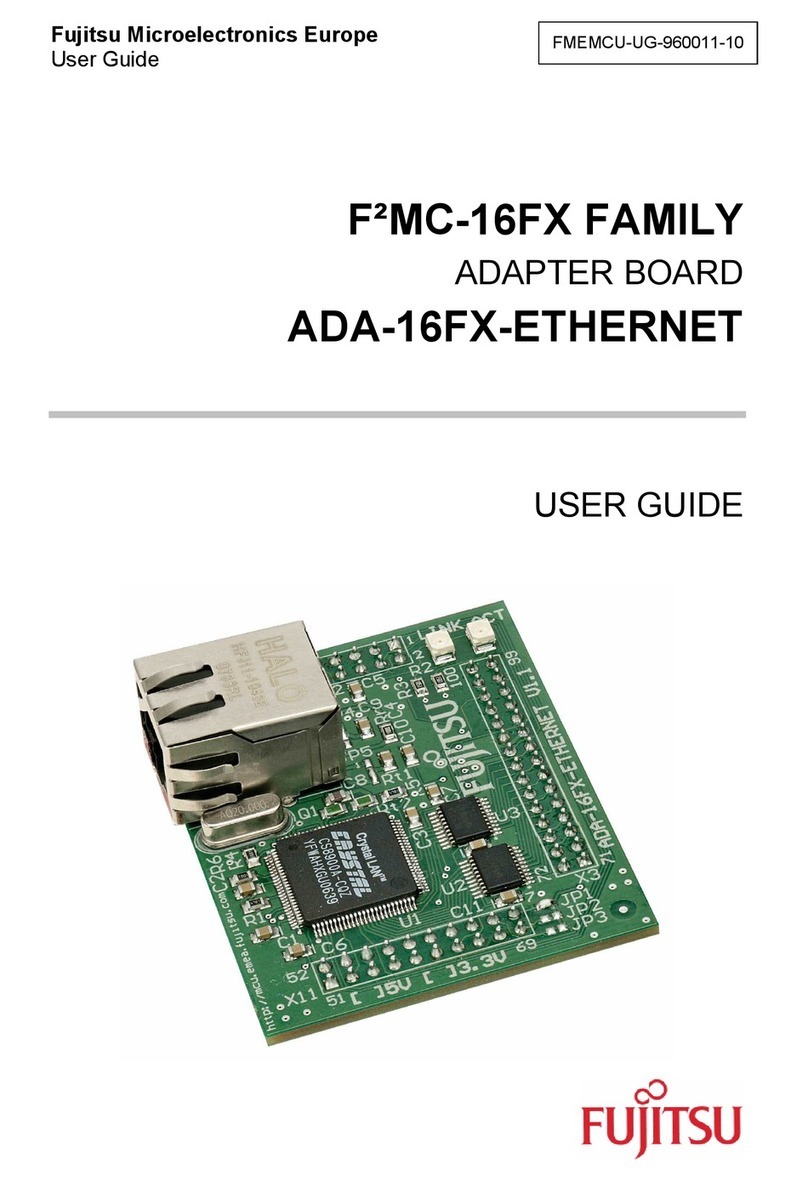 Fujitsu FMC-16FX FAMILY ADA-16FX-ETHERNET user guide