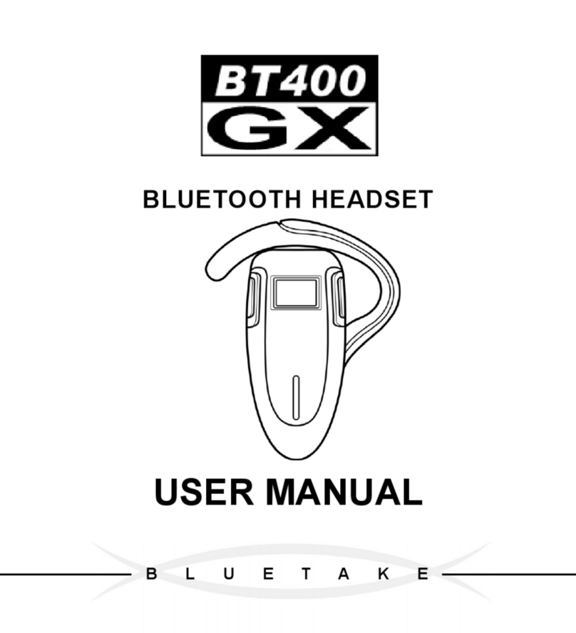 Bluetake Technology BT400 GX User manual