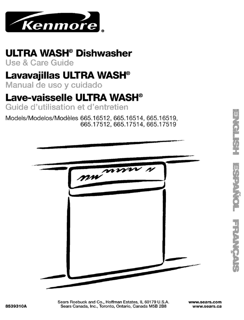 Kenmore Kenmore 665.16512 Use & care guide
