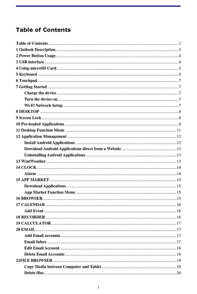 Global Phoenix MID NB716A User manual