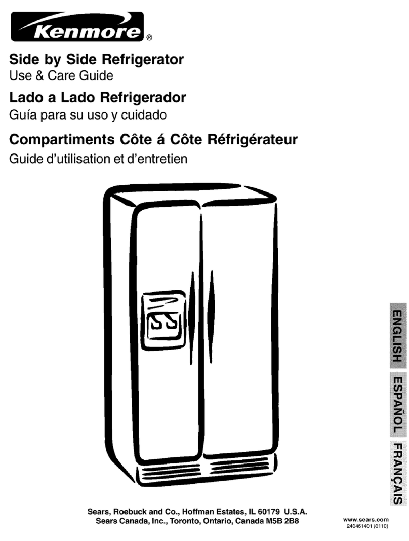 Kenmore Elite 253 Series User manual