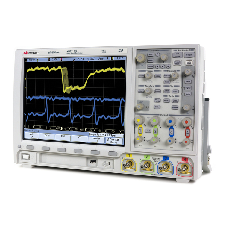 Agilent Technologies InfiniiVision 7000B Series User manual