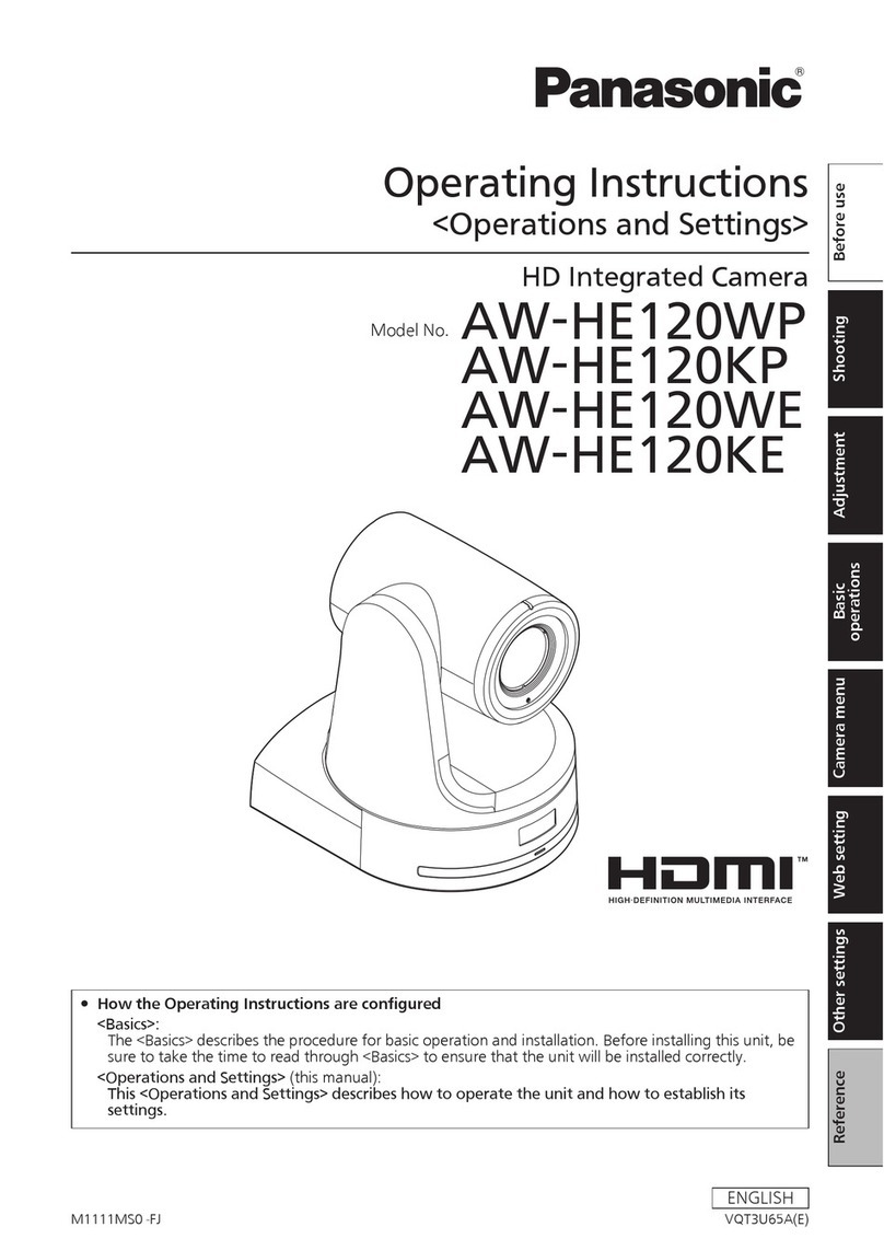 Panasonic AW-HE120KE operating instructions
