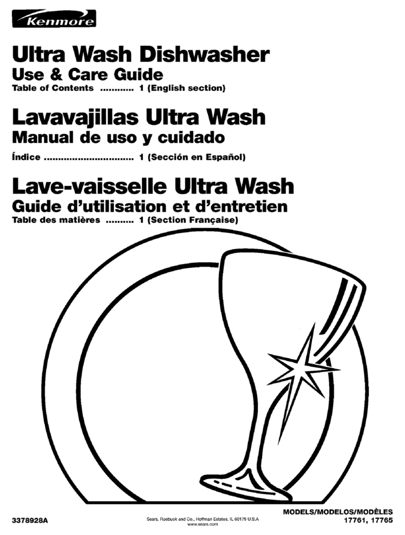 Kenmore 17761 User manual