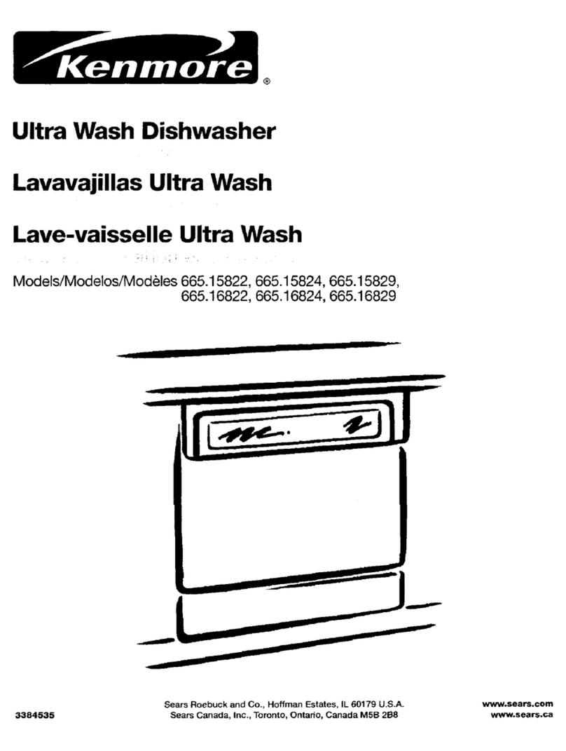 Kenmore Kenmore 665.15822 Use & care guide