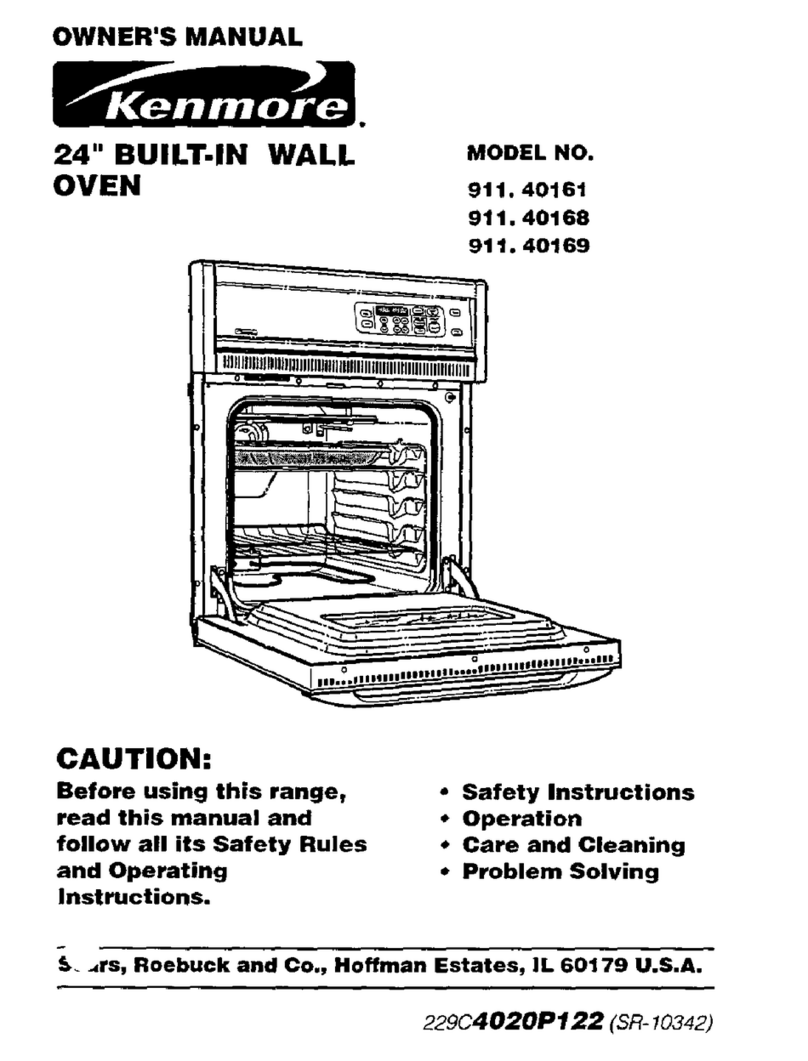 Kenmore Kenmore 911.40161 User manual