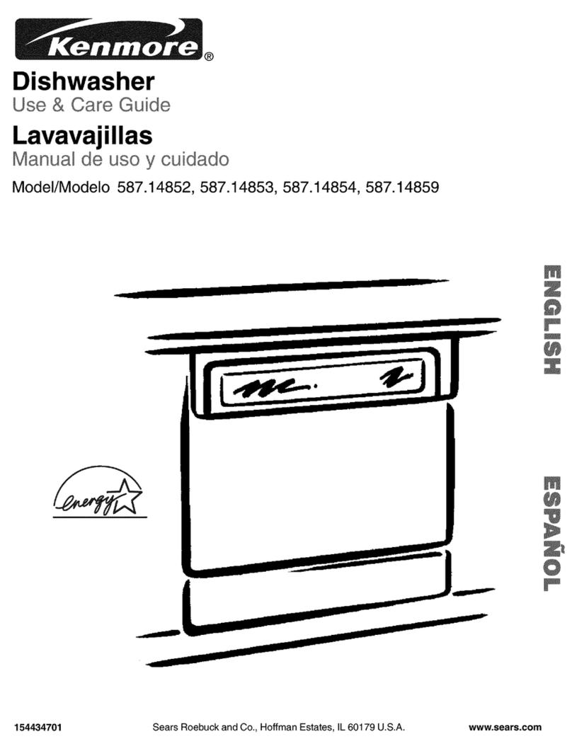 Kenmore Kenmore 587.14852 User manual