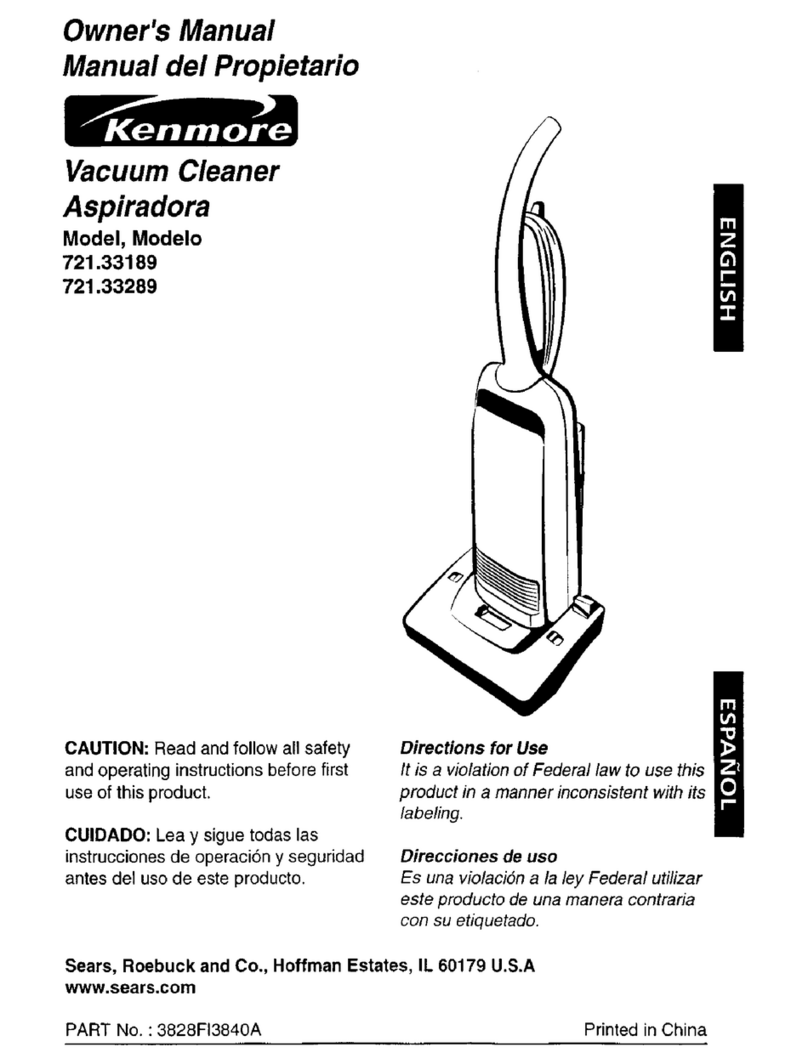 Kenmore Kenmore 721.33189 owner's manual