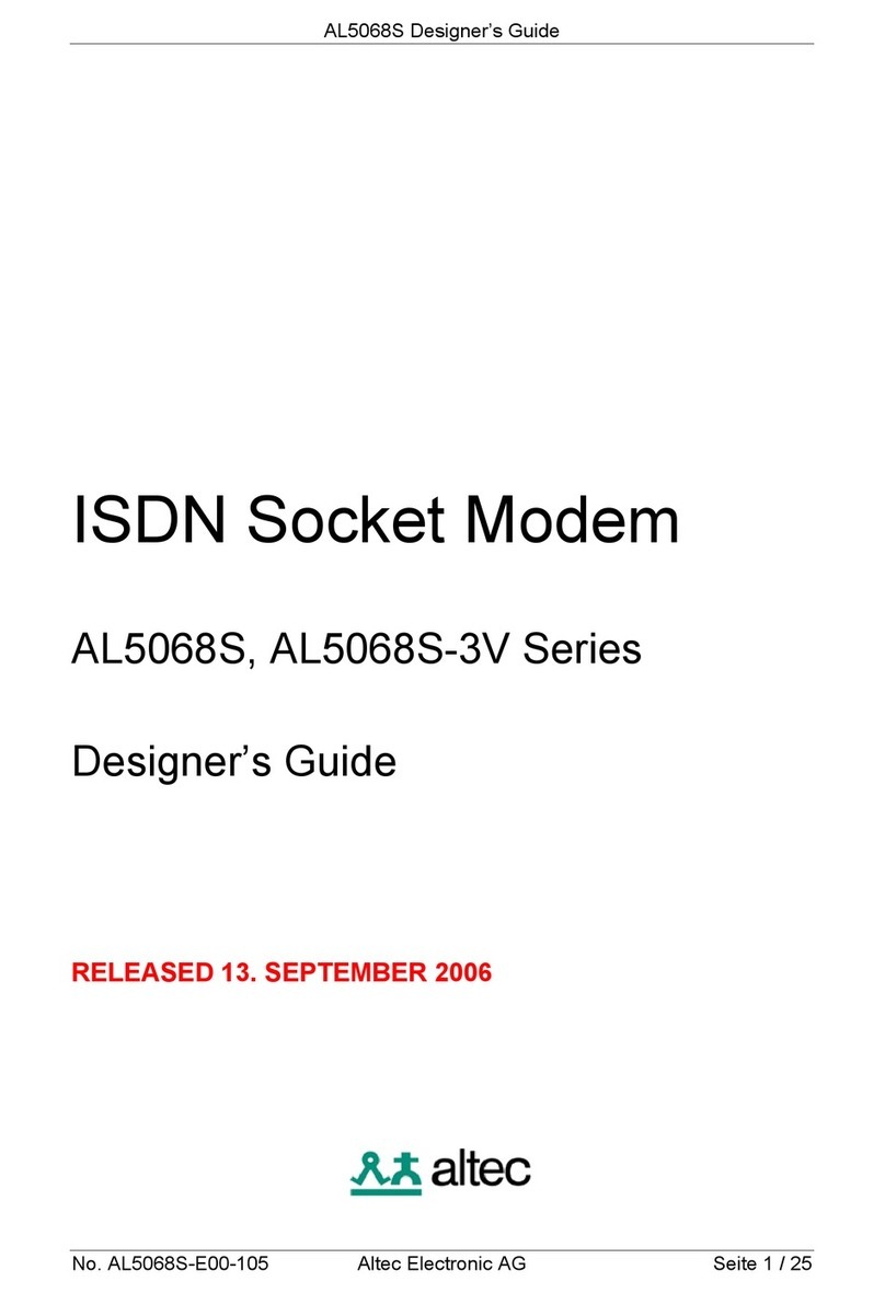 Altec AL5068S-3V Series Designer's guide