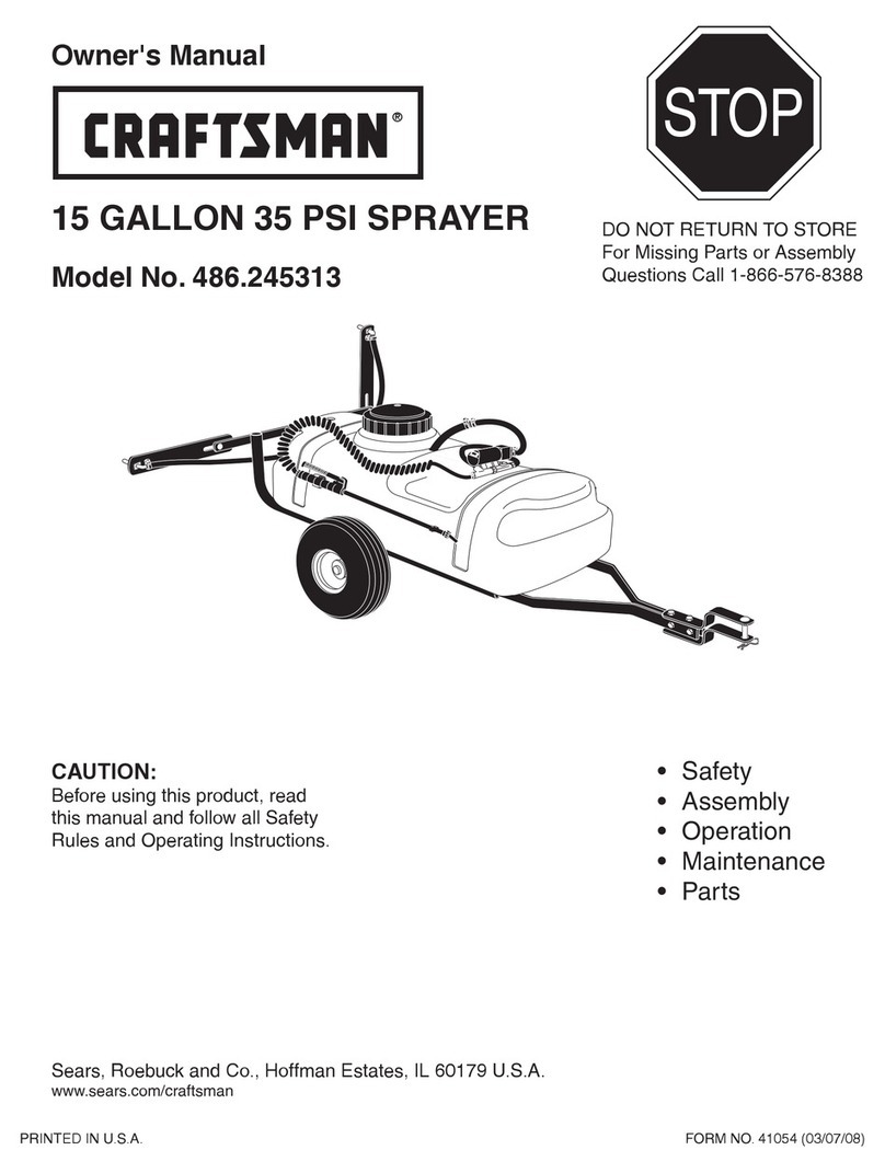 Craftsman 486.245313 owner's manual